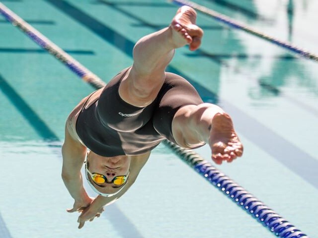 Natation au Paris Racing Multi Althlon (RMA) dans le cadre du Pentathlon Moderne