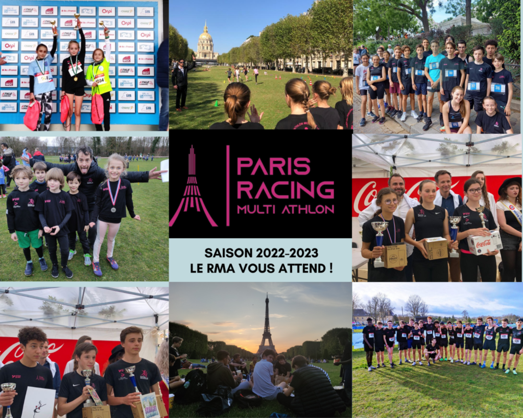 Athlétisme/Running Rentrée sportive Saison 20222023 Racing Multi