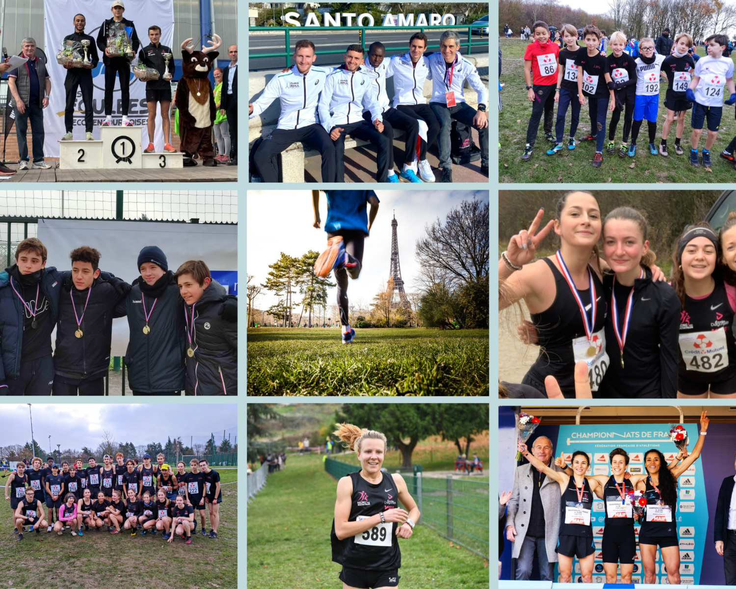 Course à Pied - Running - Demi-Fond - Cross-Country-  Championnat France 10 km - RMA Paris