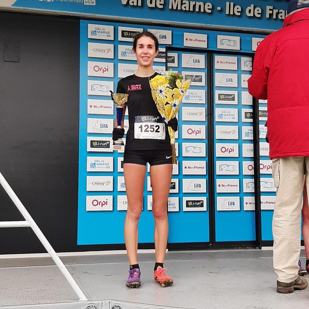 Capucine Gasnier, dauphine de sa course.