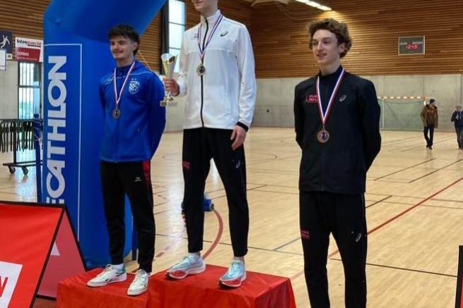 Mathis Rochat Florent Schoen pentathlon podium