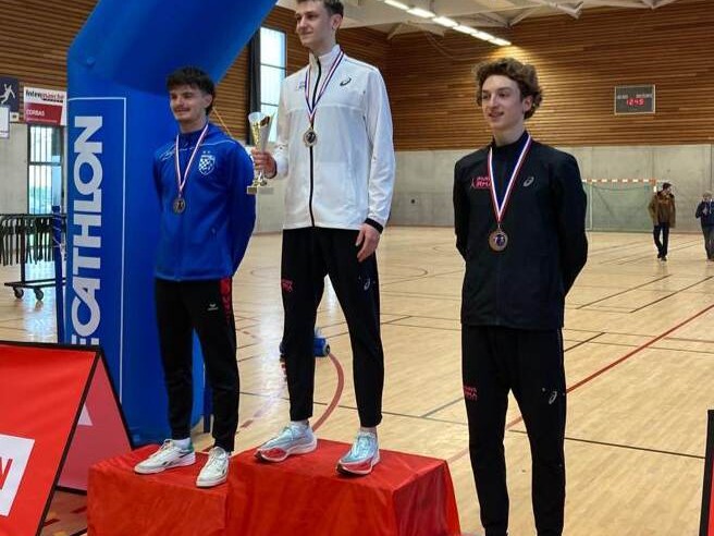Mathis Rochat Florent Schoen pentathlon podium