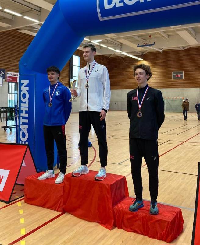 Mathis Rochat Florent Schoen pentathlon podium