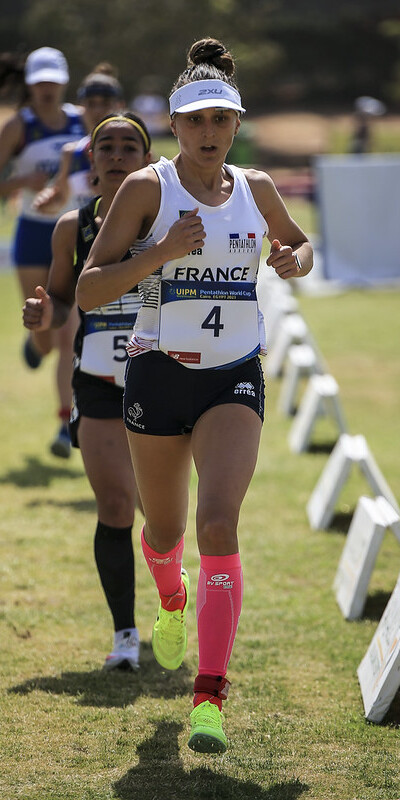 Course à pied au Paris Racing Multi-Athlon dans le cadre du Pentathlon Moderne