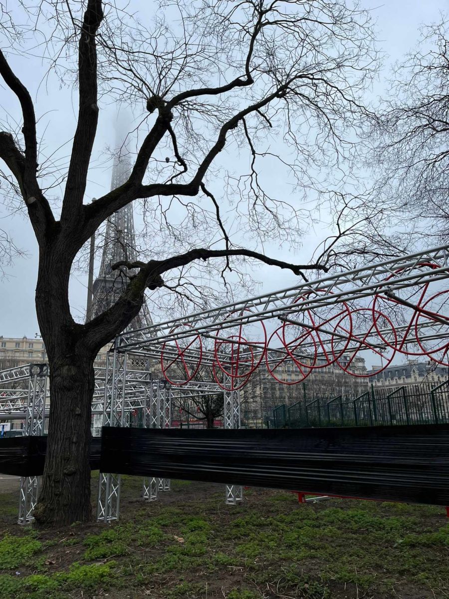 Ruer : entrée du parcours